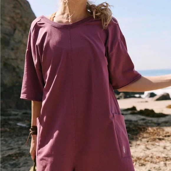 Free people Hot shot romper tee new without tags - Picture 8 of 10